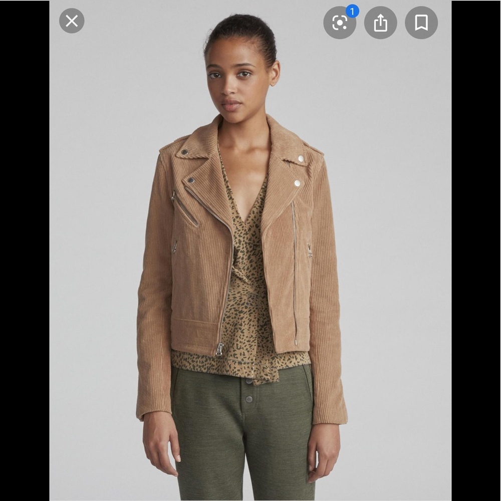 Rag & Bone Mercer Jacket Camel